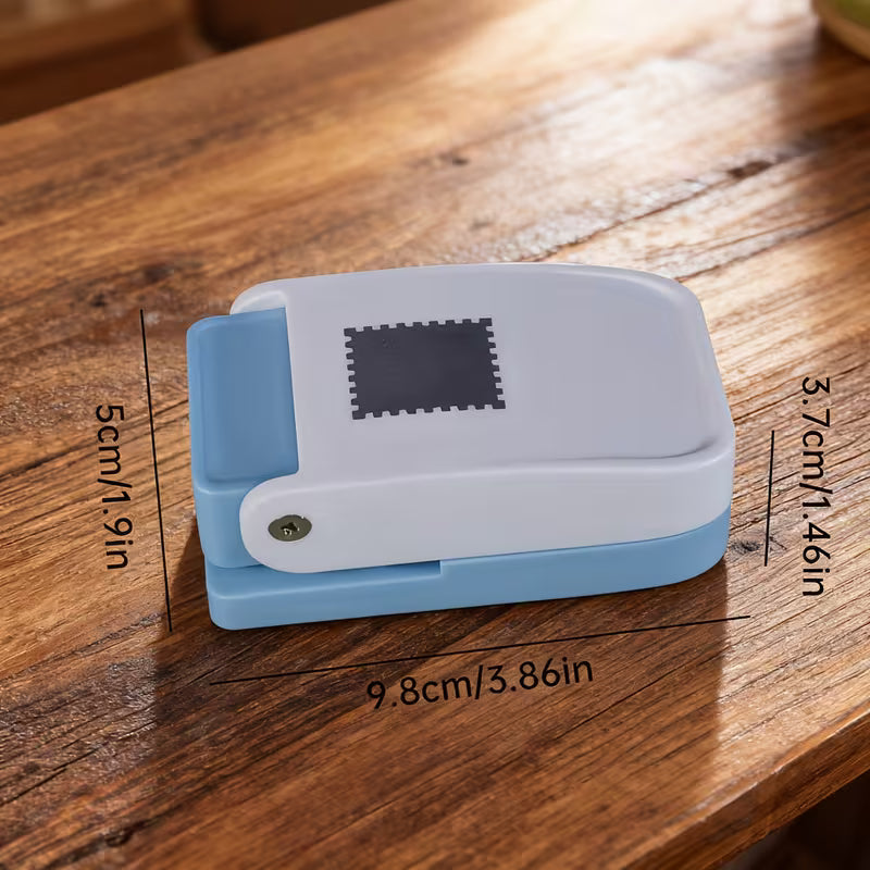 1X0.8inch Rectangular Postage Stamp Punch Ware