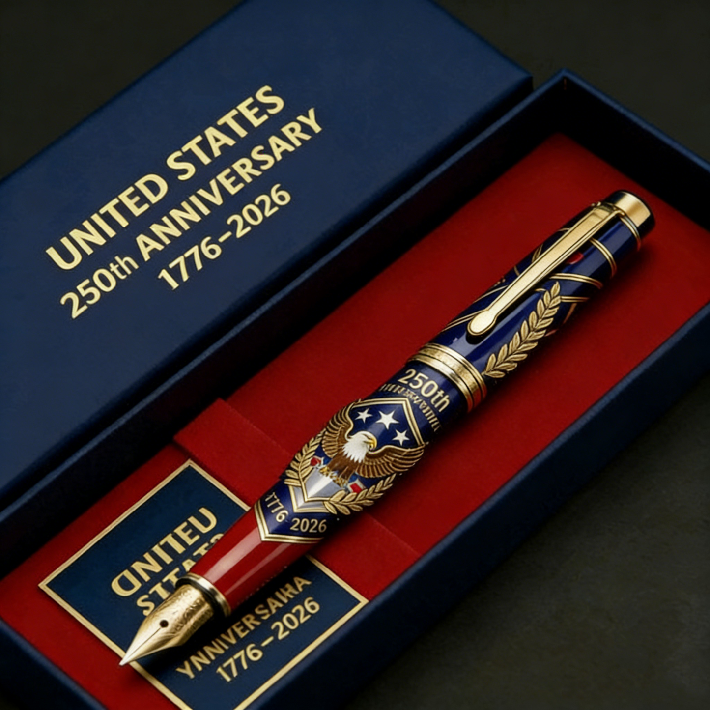 250th U.S. Anniversary Pen & Notebook Set