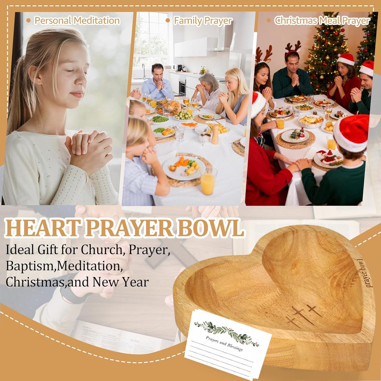 Prayer Bowl with Cards