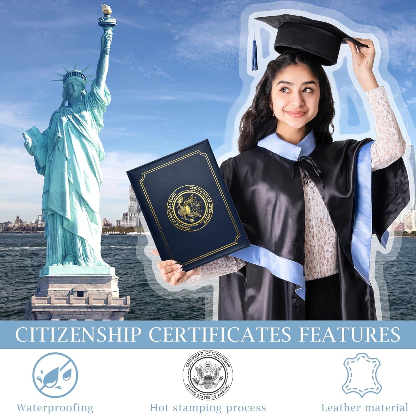 US Citizenship Certificate Holder, COIDEA US Citizenship Gifts